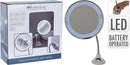 Light Up Mirror with Suction Stand