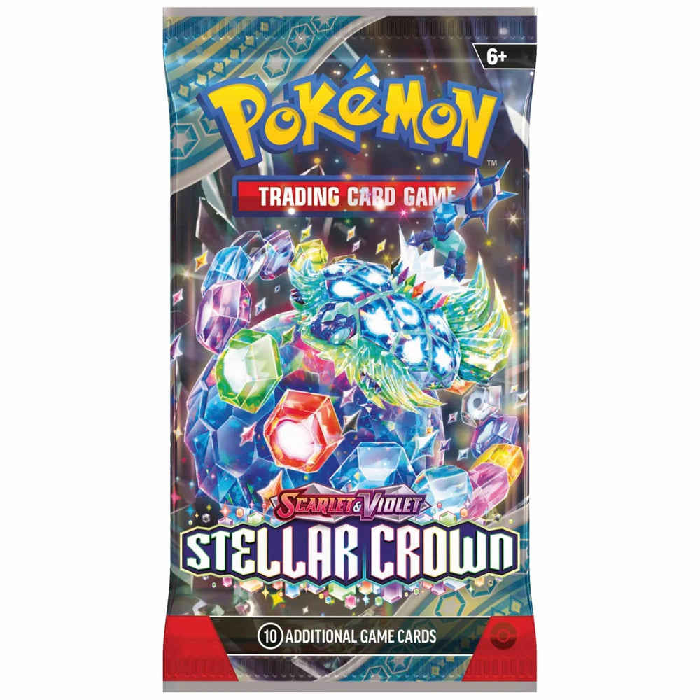 scarlet and violet booster box uk Pokemon Scarlet & Violet Stellar Crown Booster Pack – JAC Stores IOM