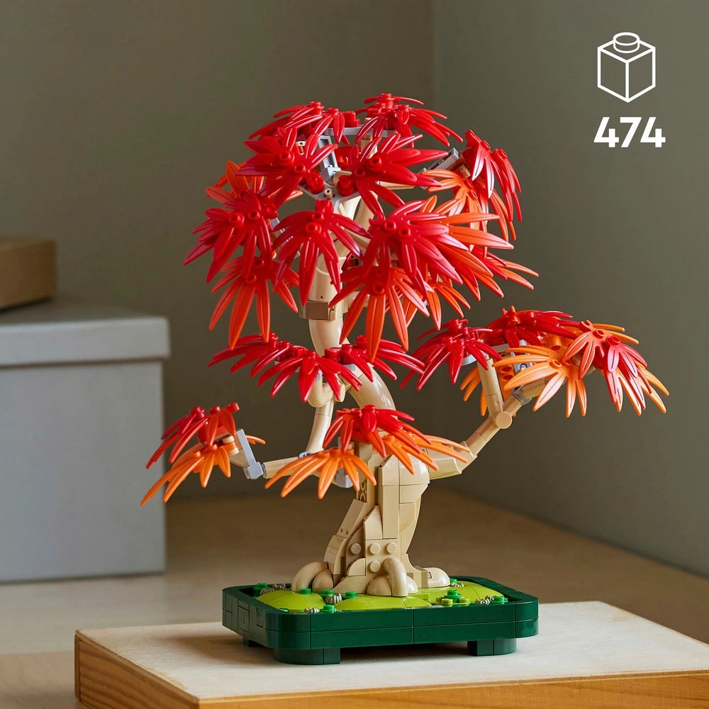 lego bonsai tree uk LEGO Botanicals 10348 Japanese Red Maple Bonsai Tree – JAC Stores IOM