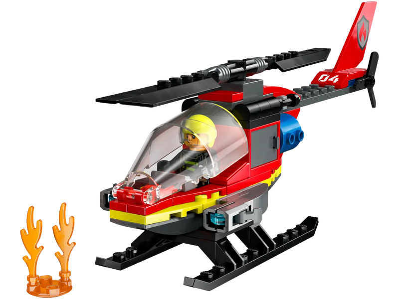 LEGO City Fire Rescue Helicopter