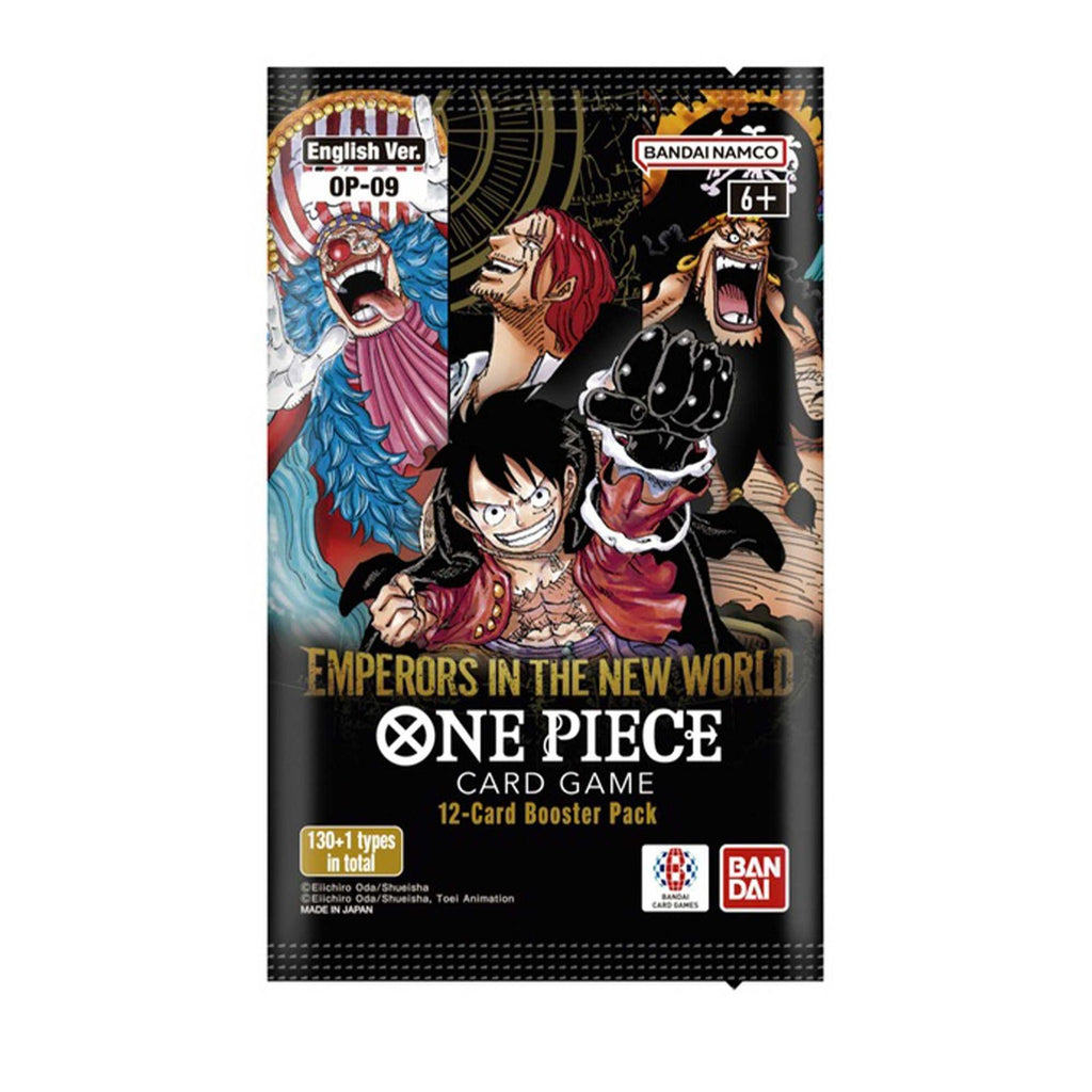 One Piece OP-09 Card Game Booster Pack JAC Stores IOM One Piece OP-09 Card Game Booster Pack JAC Stores IOM