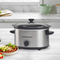 Hamilton Beach The Comfort Cook 3.5L Stainless Steel Slow Cooker