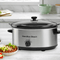 Hamilton Beach The Family Favourite 6.5L Stainless Steel Slow Cooker