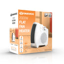 Daewoo Flat Fan Heater 2KW