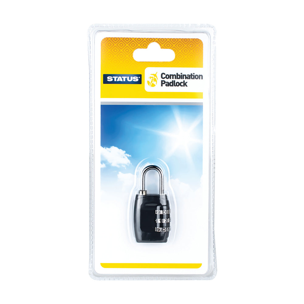 Combination Travel Padlock – JAC Stores IOM - Main Image