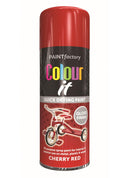 Paint Factory Cherry Red Gloss Spray Paint 400ml