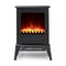 Warmlite Alloa Log Effect Fire Stove 2KW - Black