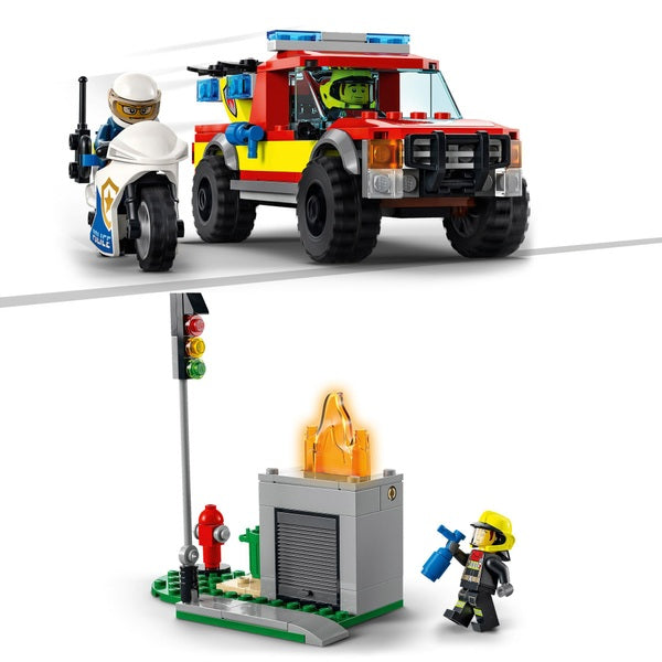 LEGO City Fire Rescue & Police Chase
