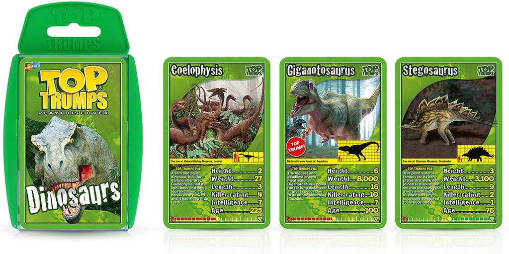 Top trumps match - Dinosauri. Gioco da tavolo - Winning Moves Top trumps match - Dinosauri. Gioco da tavolo - Winning Moves