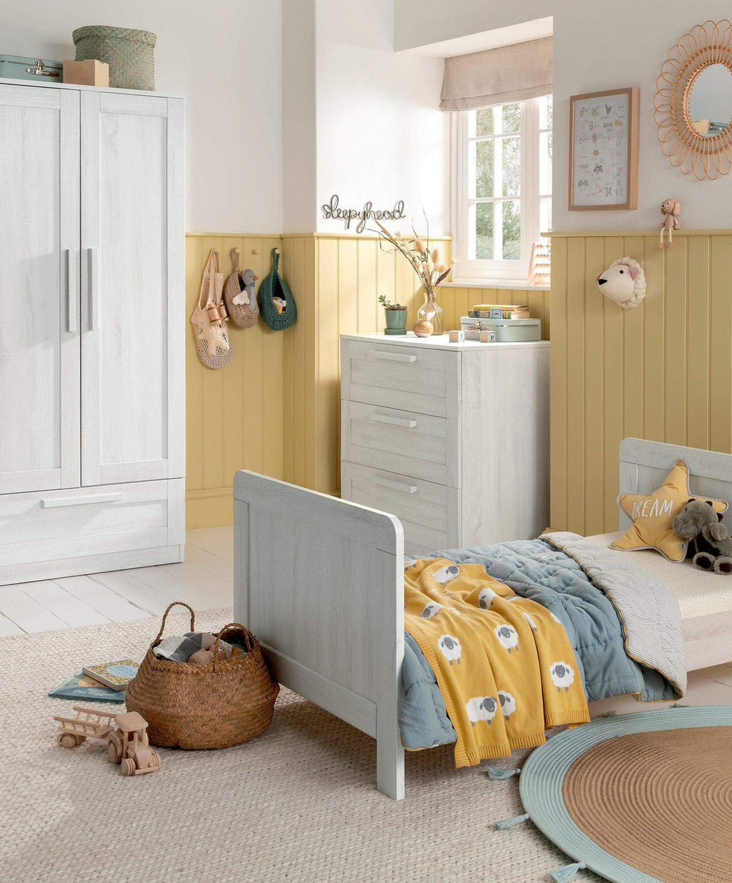 Mamas Papas Atlas Piece Furniture Set Nimbus White – JAC