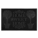 Home Sweet Home Rubber Scraper Doormat 45x75cm