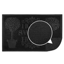 Home Sweet Home Rubber Scraper Doormat 45x75cm