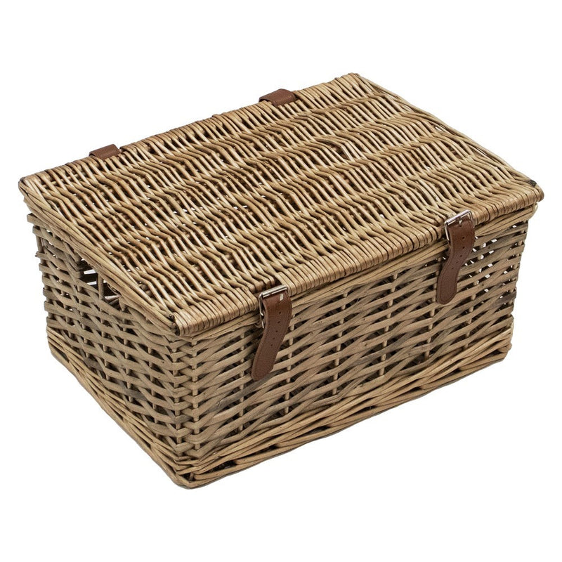 Wicker Hamper H19cm x L41cm x W29cm