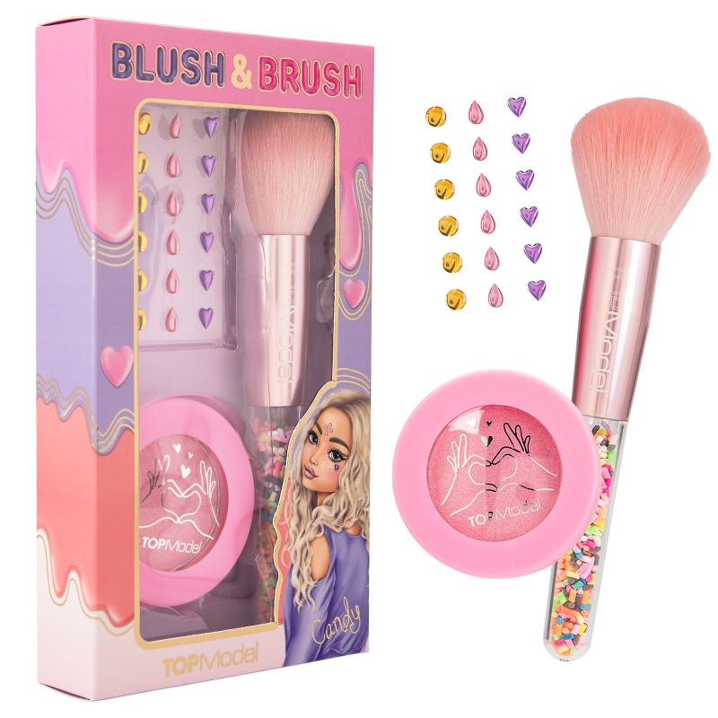 Top Model Blush & Brush Set