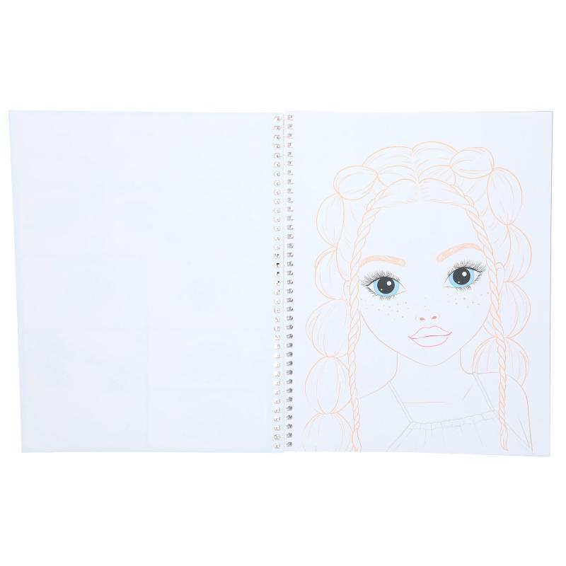 Top Model Make Up Colouring Book