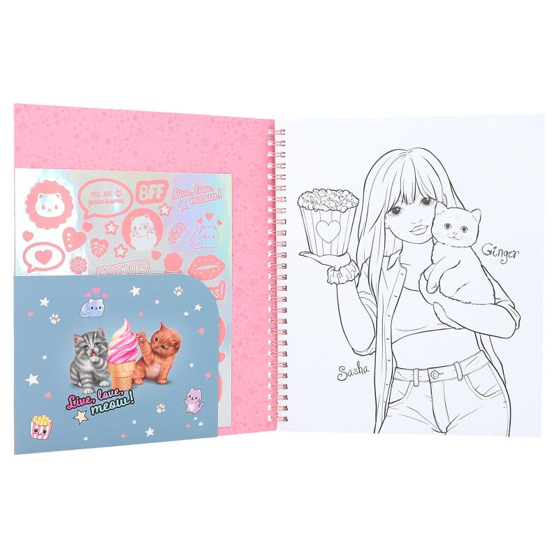 Top Model Cutie Star Colouring Book