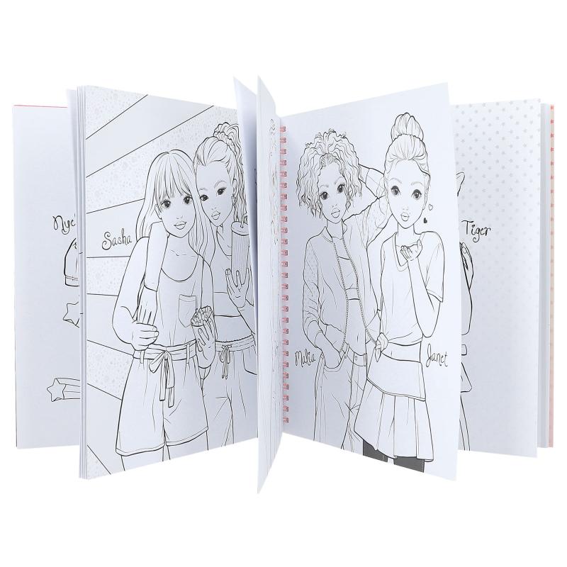 Top Model Cutie Star Colouring Book