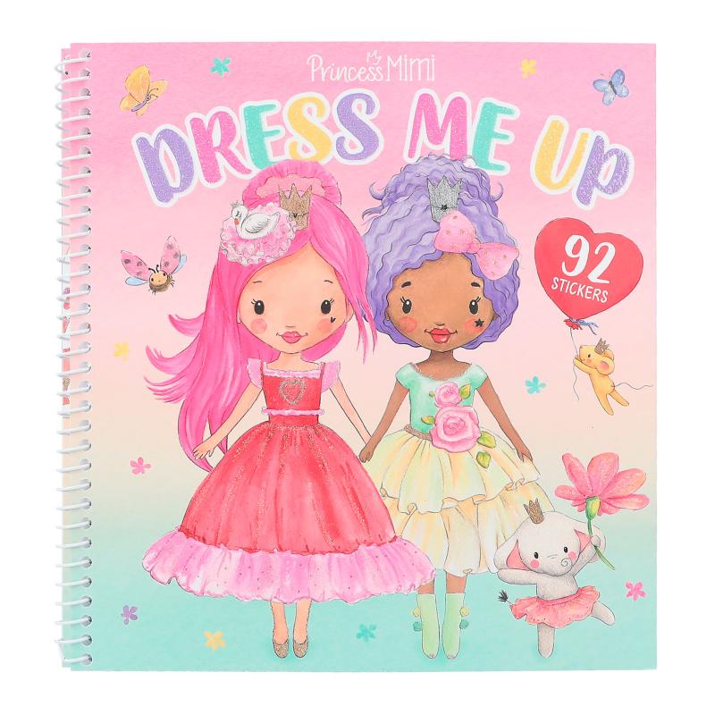 Princess Mimi Dress Me Up Sticker Book