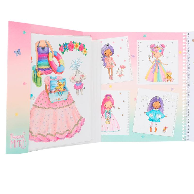 Princess Mimi Dress Me Up Sticker Book