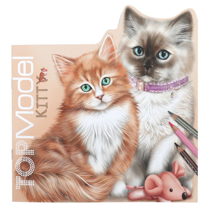 Top Model Kitty Colouring Book