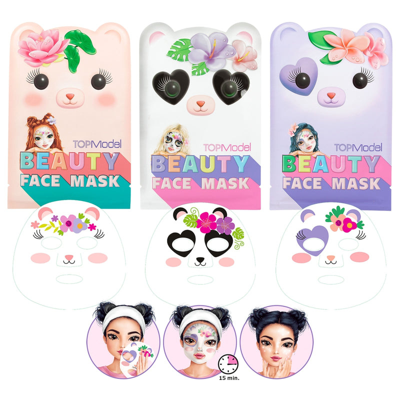 Top Model Animal Face Mask Assorted