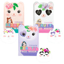 Top Model Animal Face Mask Assorted