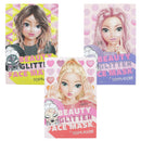 Top Model Glitter Face Mask Assorted