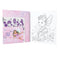 Top Model Fairy Love Colouring Book With Sequins