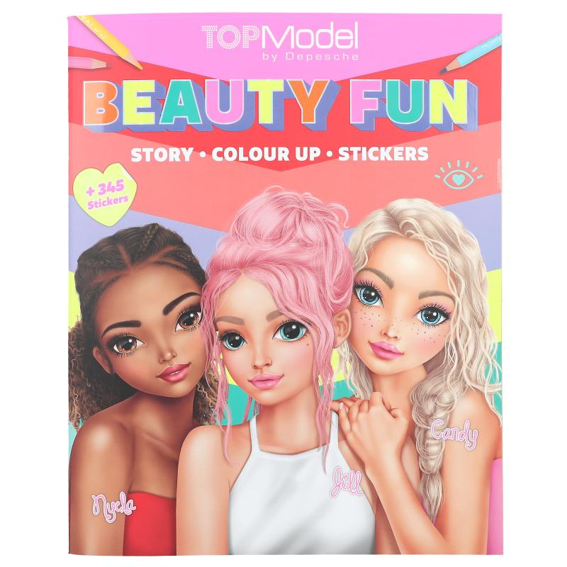 Top Model Colouring Book Beauty Fun