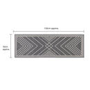Expression Runner 50x150cm - Grey Stripes