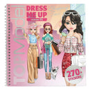 Top Model Dress Me Up Shopping Tour Stickerbook