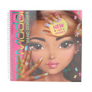 Top Model Create Your Hand Design Colouring Book
