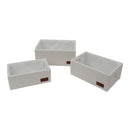 Shiro Rectangular Storage Baskets - Set of 3