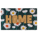 Pavillion Embossed Coir Doormat - Daisy