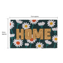 Pavillion Embossed Coir Doormat - Daisy