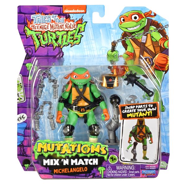 Teenage Mutant Ninja Turtles Mix & Match Michelangelo Figure