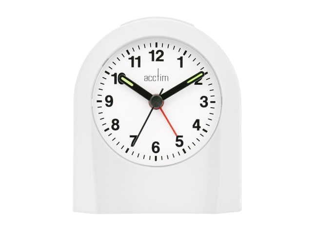 White Palma Alarm Clock