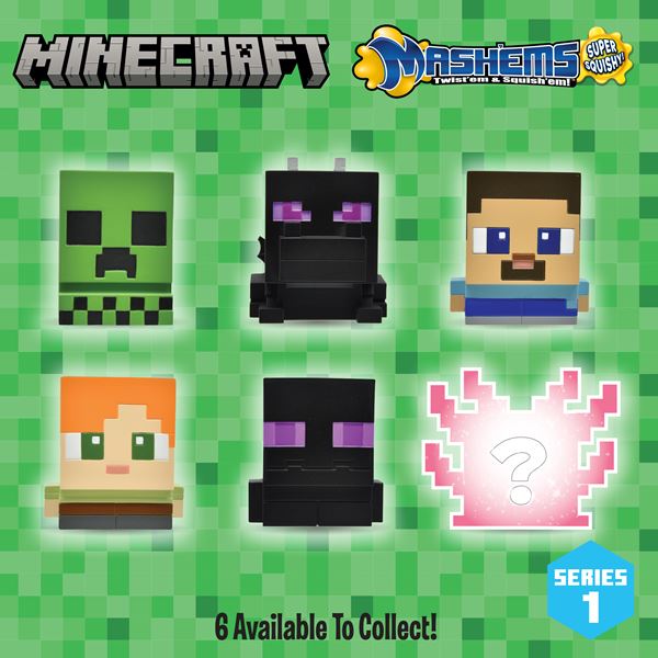 Minecraft Mashed Minecraft Mashems Assortment – JAC Stores IOM