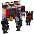 Skibidi Toilet Titan Figure 3 Pack