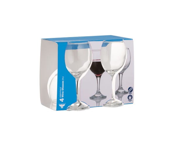 Essentials Wine Glasses 4 Pack