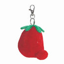 Palm Pals Plush Keyclip - Juicy Strawberry