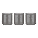 Accents Charcoal Tea, Coffee Sugar Storage Jar Set