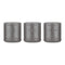 Accents Charcoal Tea, Coffee Sugar Storage Jar Set