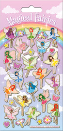 Sparkle Sticker Sheet - Magical Fairies
