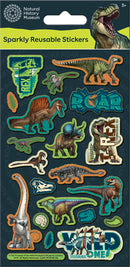 Foiled Sticker Sheet - Natural History Museum Dinosaurs