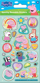 Foiled Sticker Sheet - Peppa Pig Family