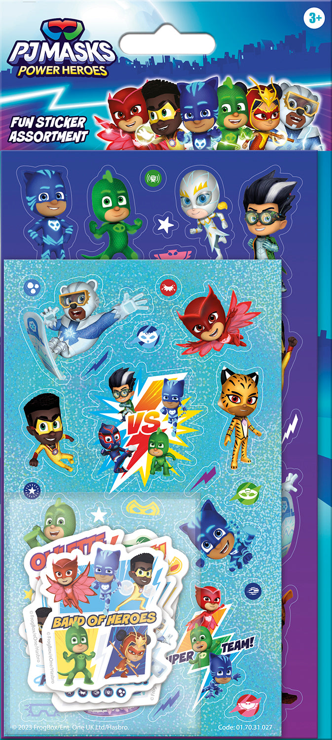 Assorted Sticker Pack - PJ Masks Power Heroes