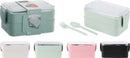 Lunchbox With Cutlery Assorted