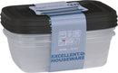 Food Storage Boxes & Lids 3 Pack