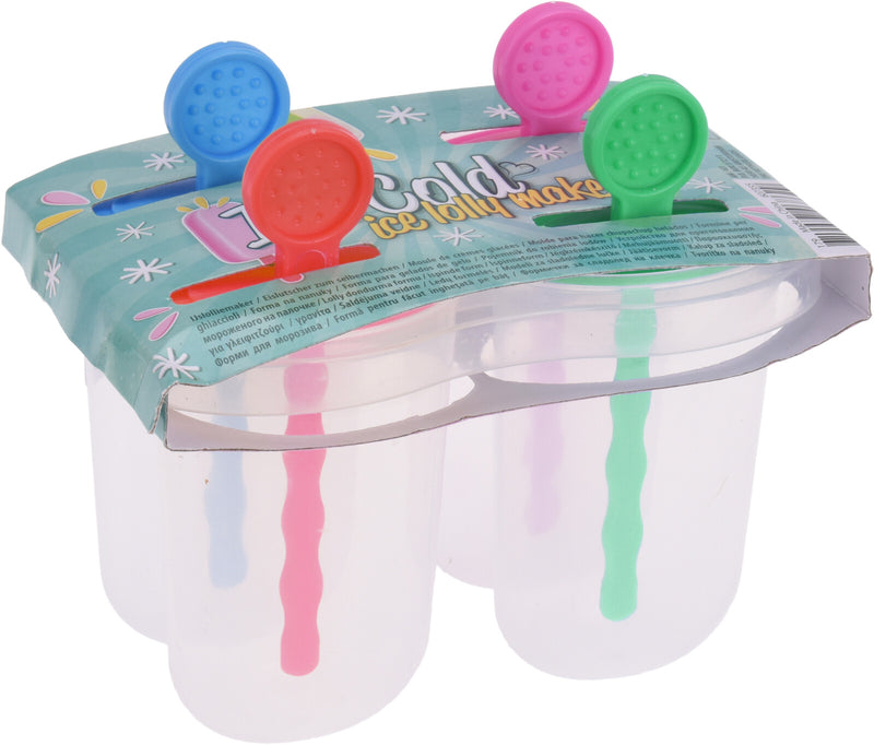 Ice Lolly Maker Set of 4